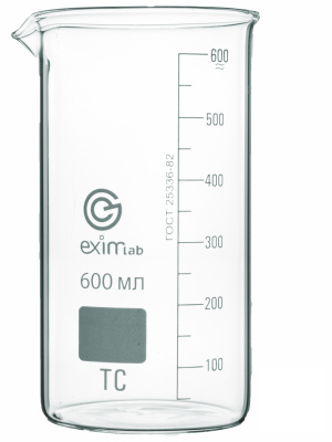 Стакан лабораторный В-1-600 со шкалой