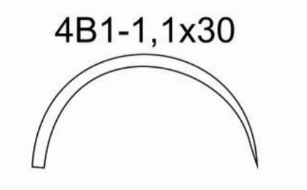 Игла хирургическая 4В1-1,1х30